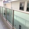 Lan can kính nhôm xingfa mặt tiền
