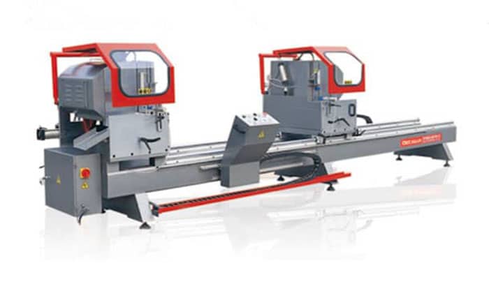 Máy cắt thanh nhôm cắt hai đầu tiện lợi