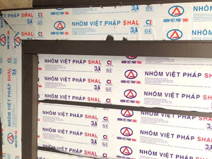 Phân phối các loại nhôm Việt Pháp