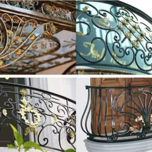 Các mẫu lan can ban công sắt nghệ thuật đẹp ấn tượng được quan tâm