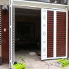Lắp đặt cửa sắt xếp trượt treo hiện đại tại hà nội