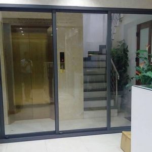 Mẫu cửa kéo trượt nhôm xingfa nhẹ nhàng hiện đại