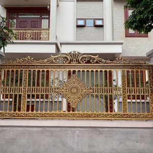 Hàng rào và lan can nhôm đúc việt pháp
