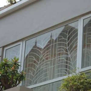 Khung bảo vệ cửa sổ thép uốn cong mềm mại