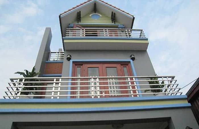 Mau lan can inox dang thanh lan ngang