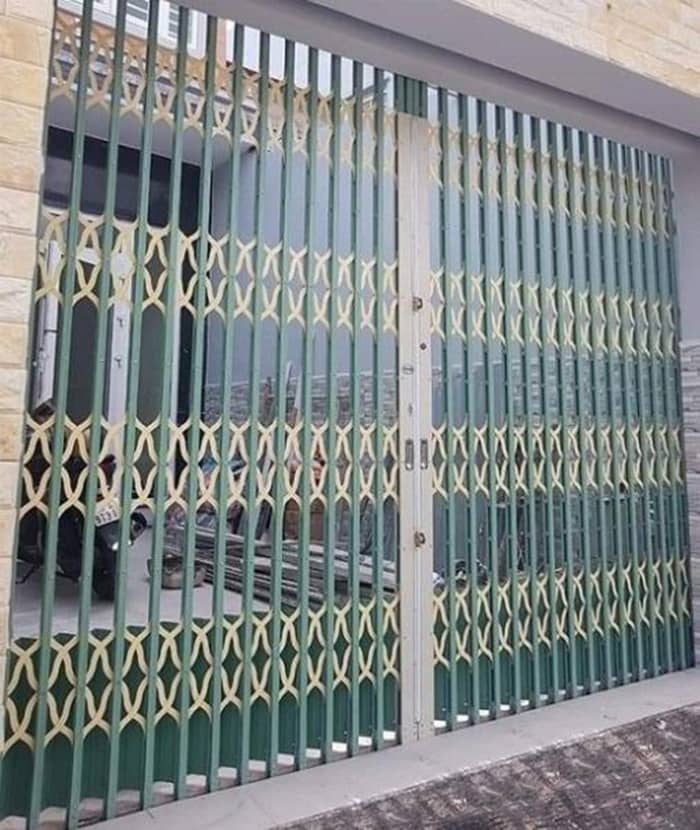 Sử dụng mẫu cửa xếp đẹp với nhiều kiểu dáng và màu sắc khác nhau