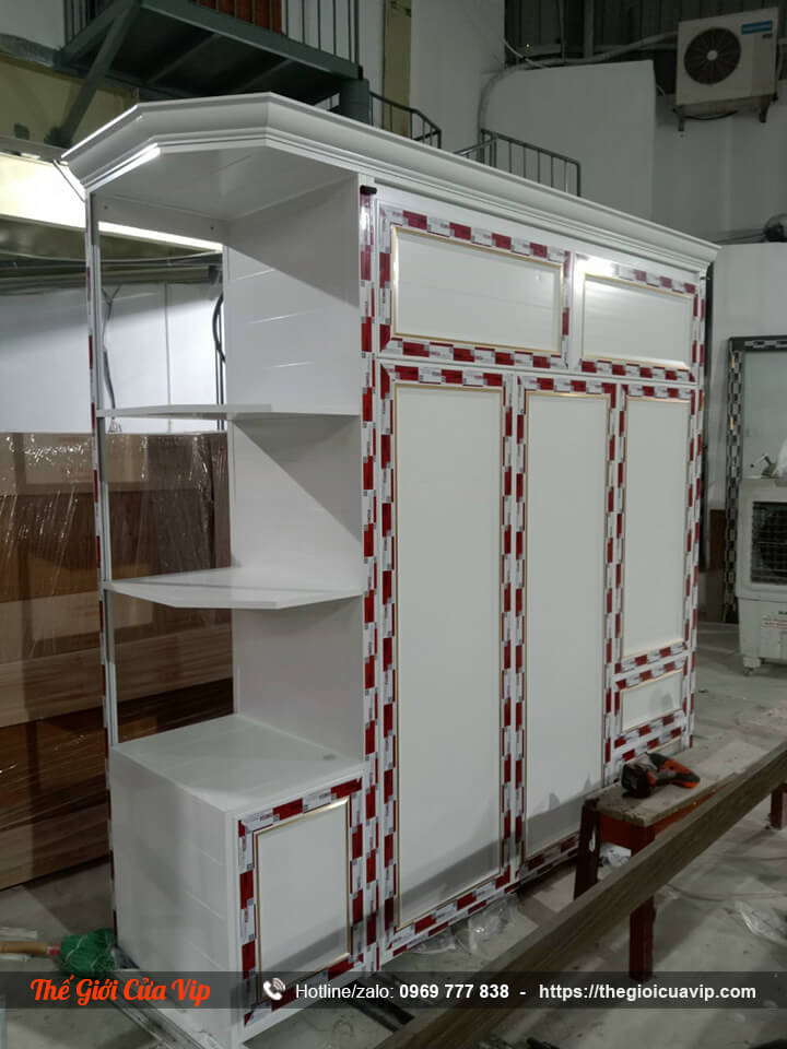 Sử dụng tủ nhôm quần áo mang lại độ bền cao