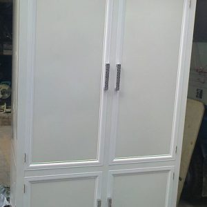 Tủ quần áo nhôm thường 2 cánh TTA04
