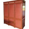 Giá tủ nhôm quần áo 3 ngăn nhôm thường giá rẻ tại hà nội